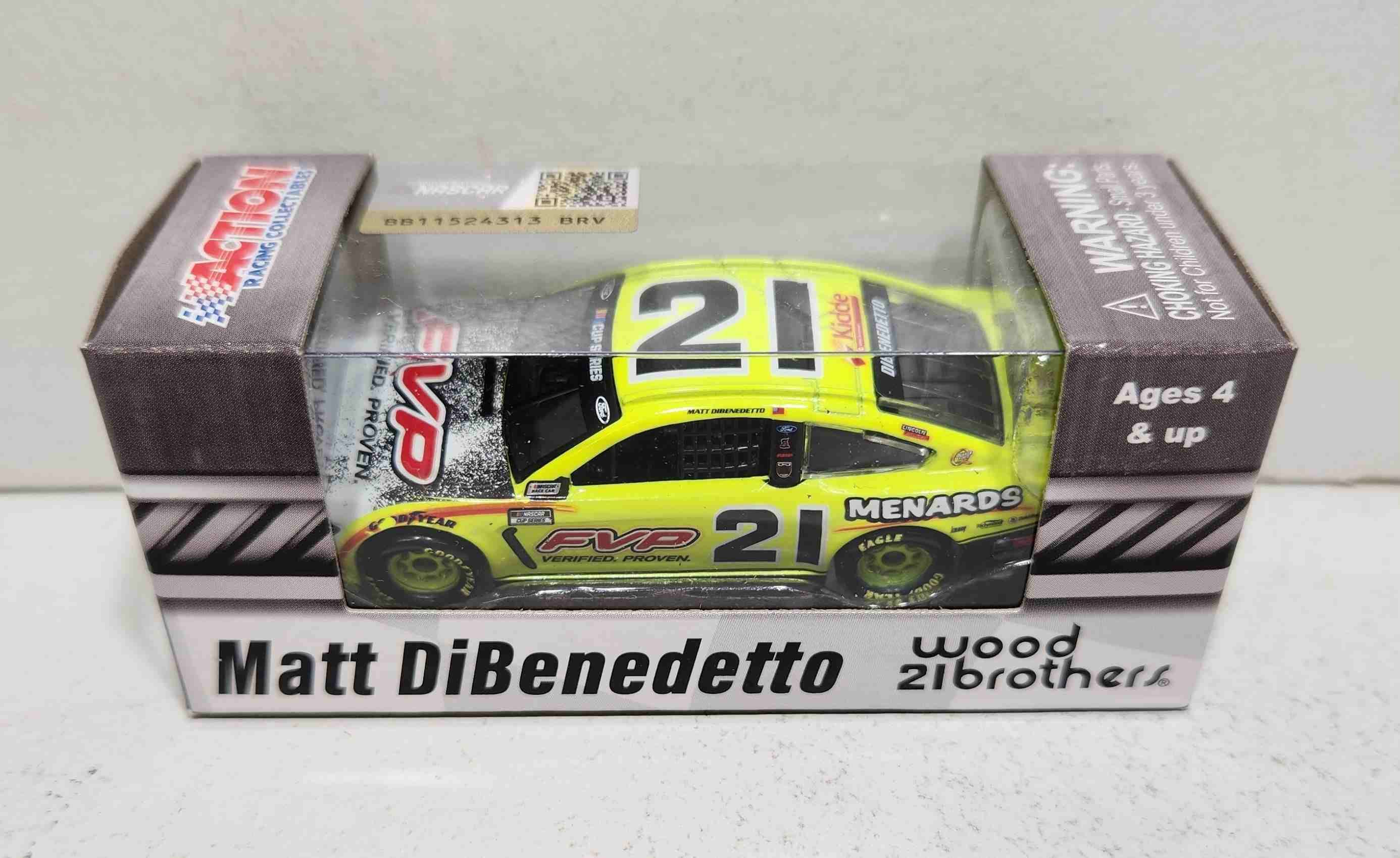 2020 Matt DiBenedetto 1/64th Menards/FVP "All Star" Mustang