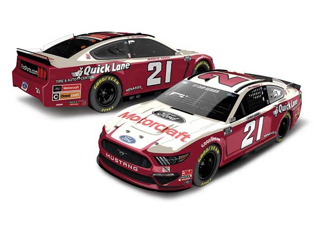 2020 Matt DiBenedetto 1/64th Motorcraft "Darlington Throwback" car