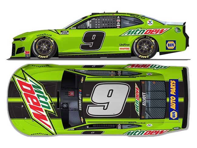 2020 Chase Elliott 1/64th Mountain Dew Camaro