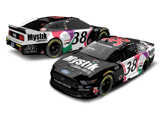 2020 John Hunter Nemschek 1/64th Mystik Lubricants car