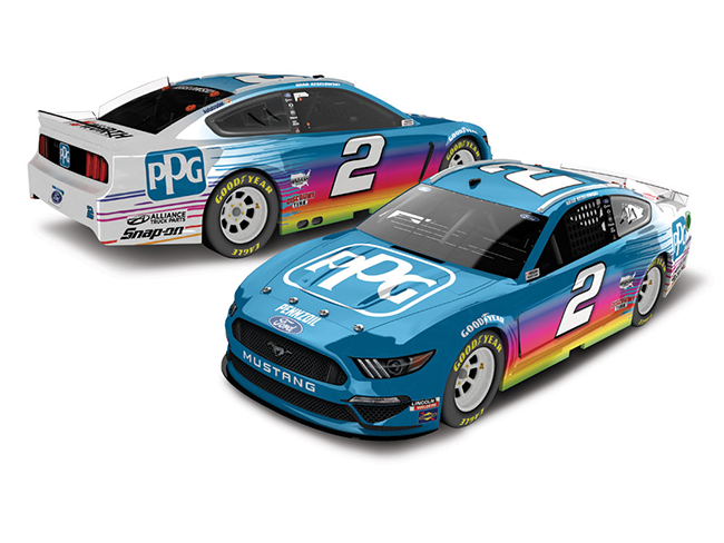 2020 Brad Keselowski 1/64th PPG Mustang