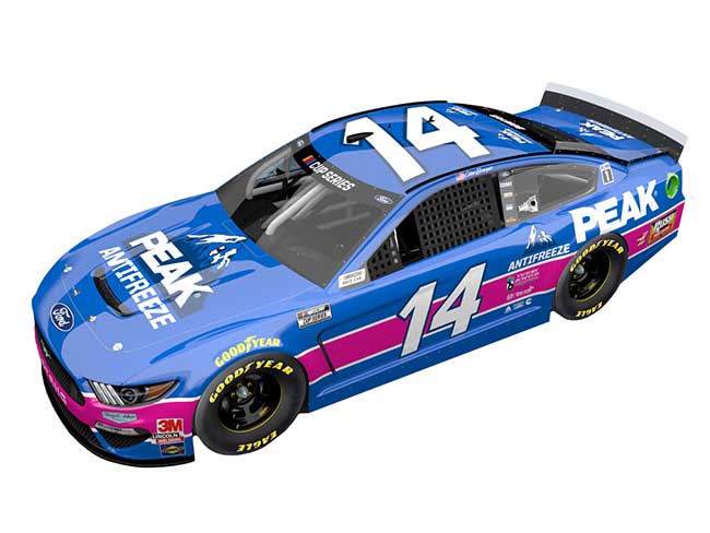 2020 Clint Bowyer 1/64th Peak Antifreeze "Darlington Throwback" Mustang