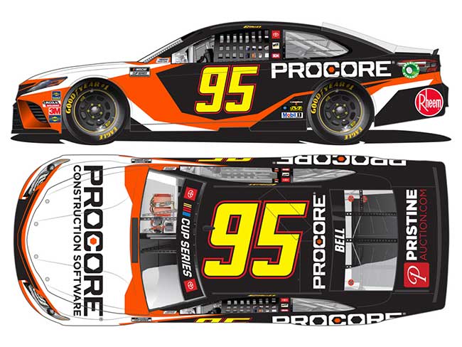 2020 Christopher Bell 1/64th Procore car