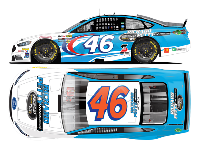 2020 Thad Moffitt 1/24th Richard Petty Signature Series Performance Plus "ARCA Series" hood open car