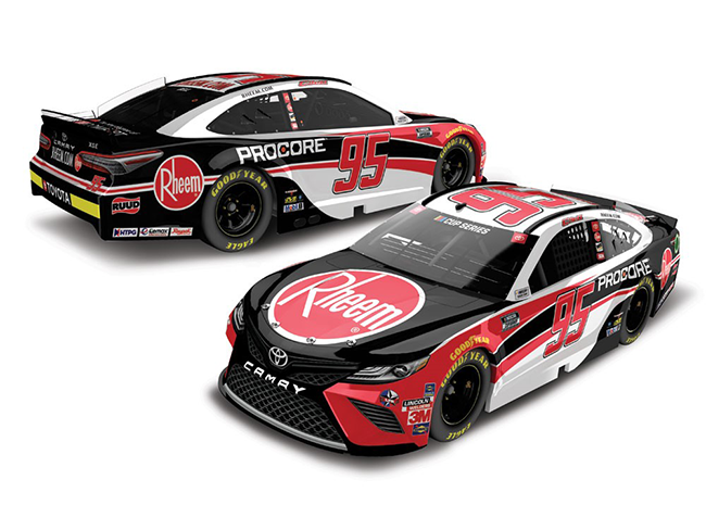 2020 Christopher Bell 1/64th Rheem car