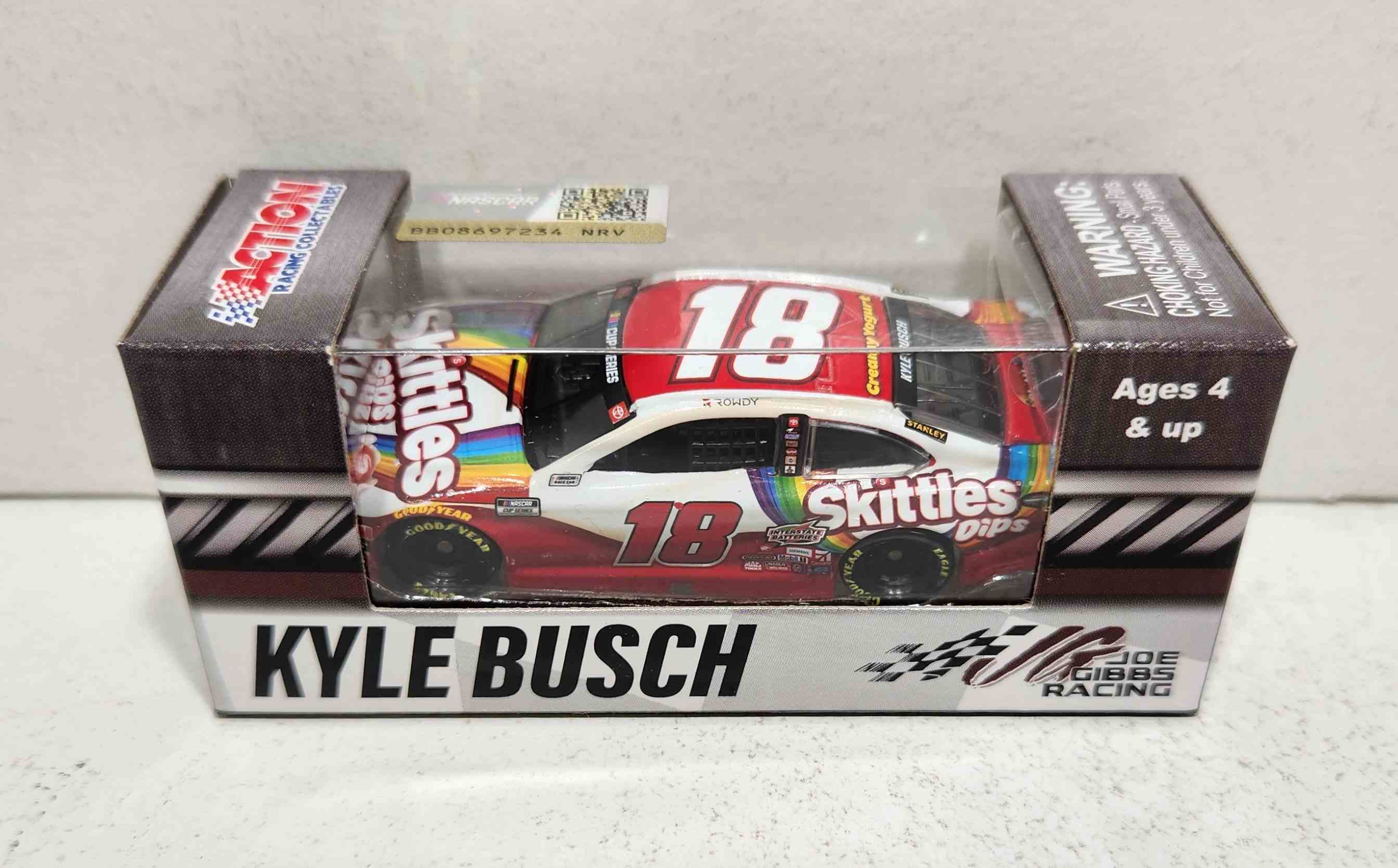 2020 Kyle Busch 1/64th Skittles Dips Camry