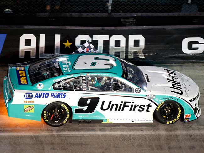 2020 Chase Elliott 1/24th UniFirst "All Star Win" Elite Camaro