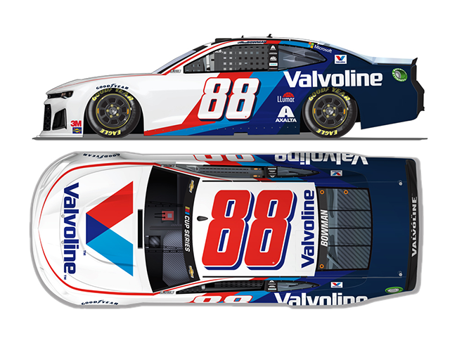 2020 Alex Bowman 1/64th Valvoline car