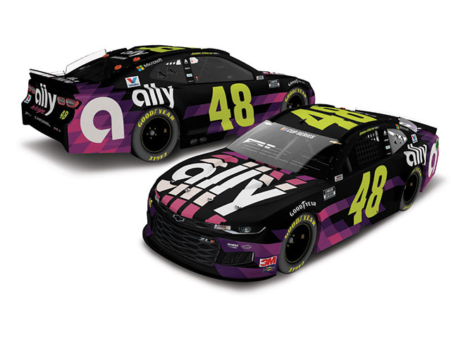 2020 Jimmie Johnson 1/64th ally car