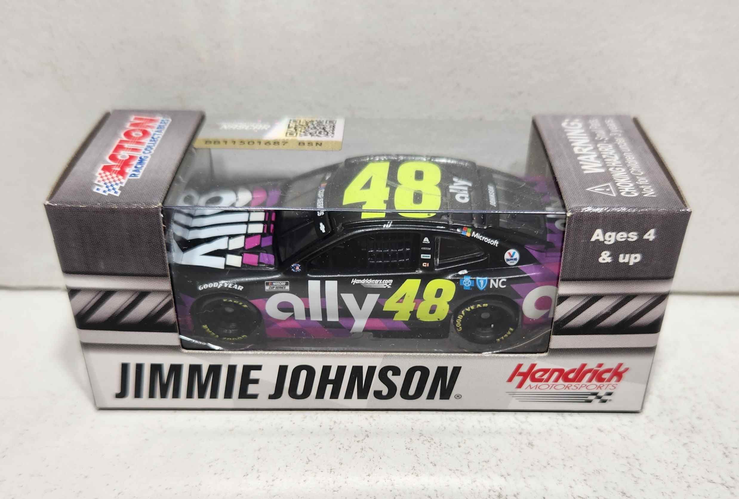 2020 Jimmie Johnson 1/64th ally "All Star" Camaro