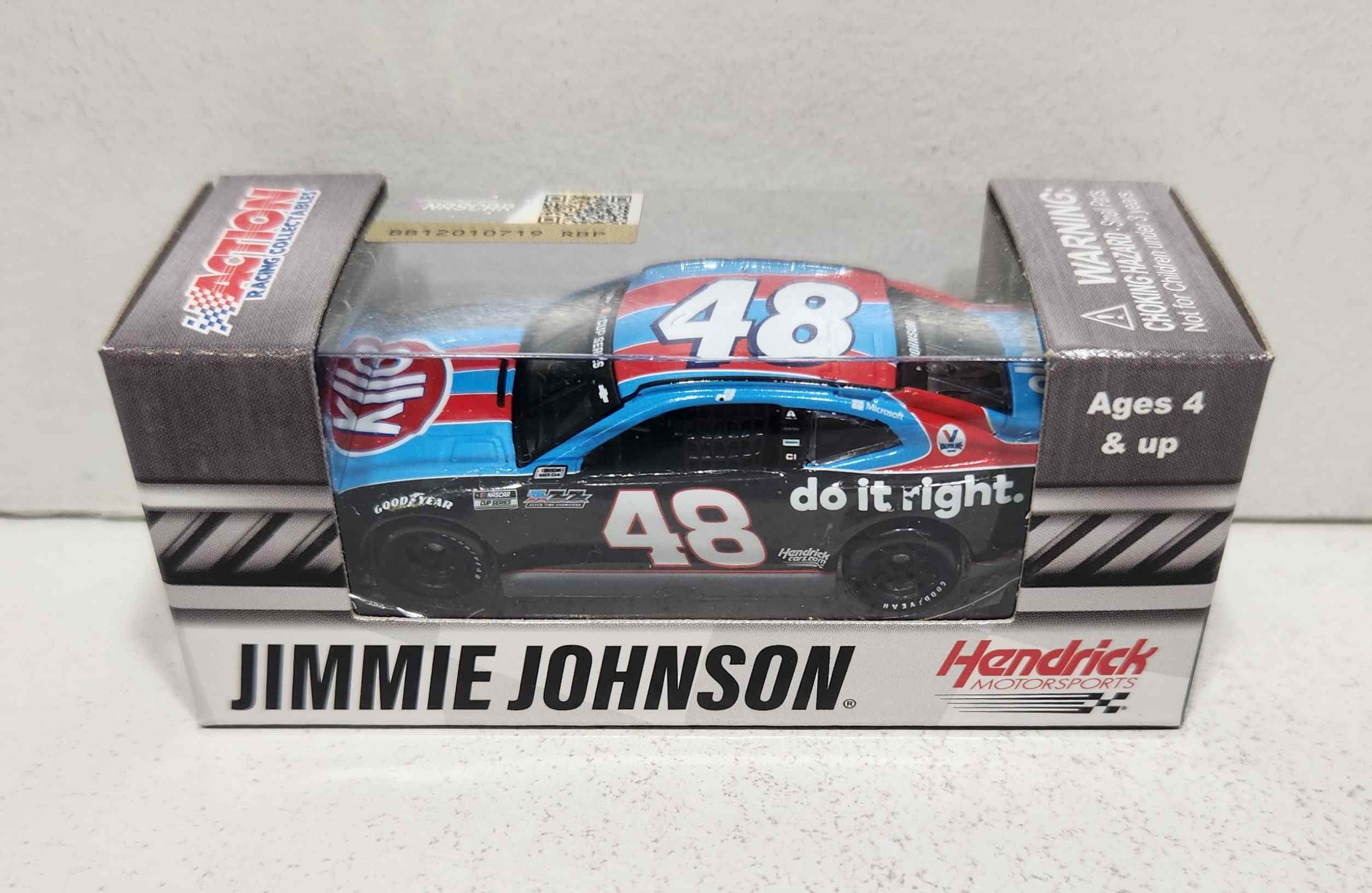 2020 Jimmie Johnson 1/64th ally "Darlington Throwback" Camaro