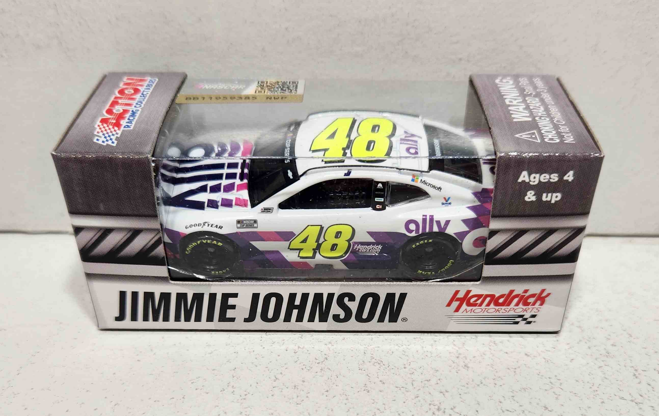 2020 Jimmie Johnson 1/64th ally "White" Camaro