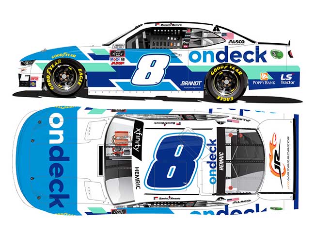 2020 Daniel Hemric 1/64th ondeck "Xfinity Series" Camaro