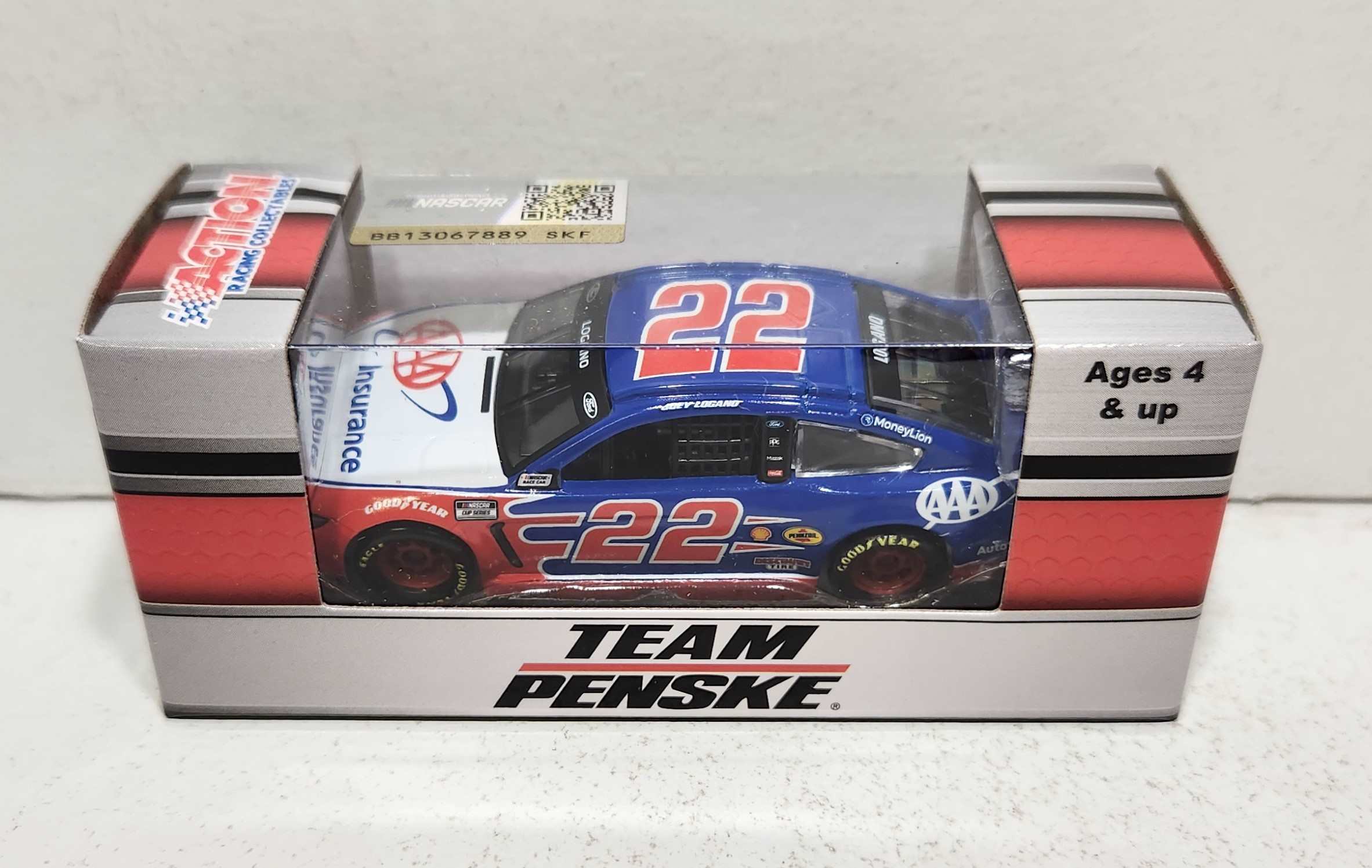 2021 Joey Logano 1/64th  AAA Insurance Mustang