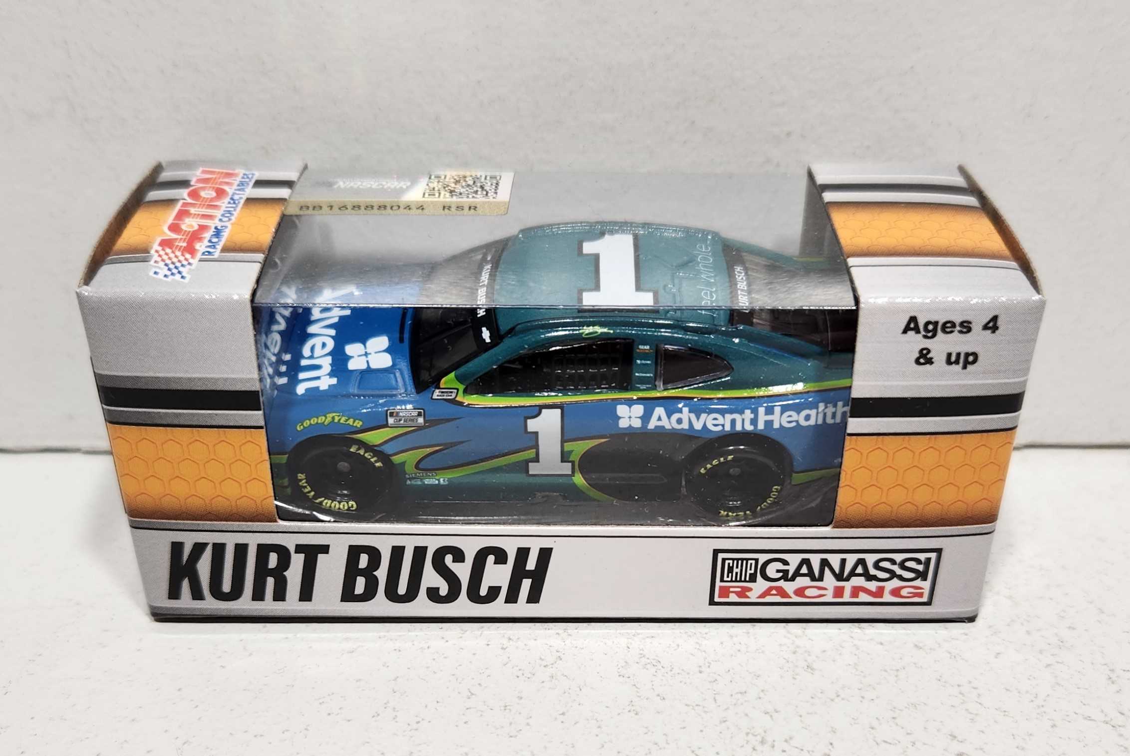 2021 Kurt Busch 1/64th Advent Health Camaro