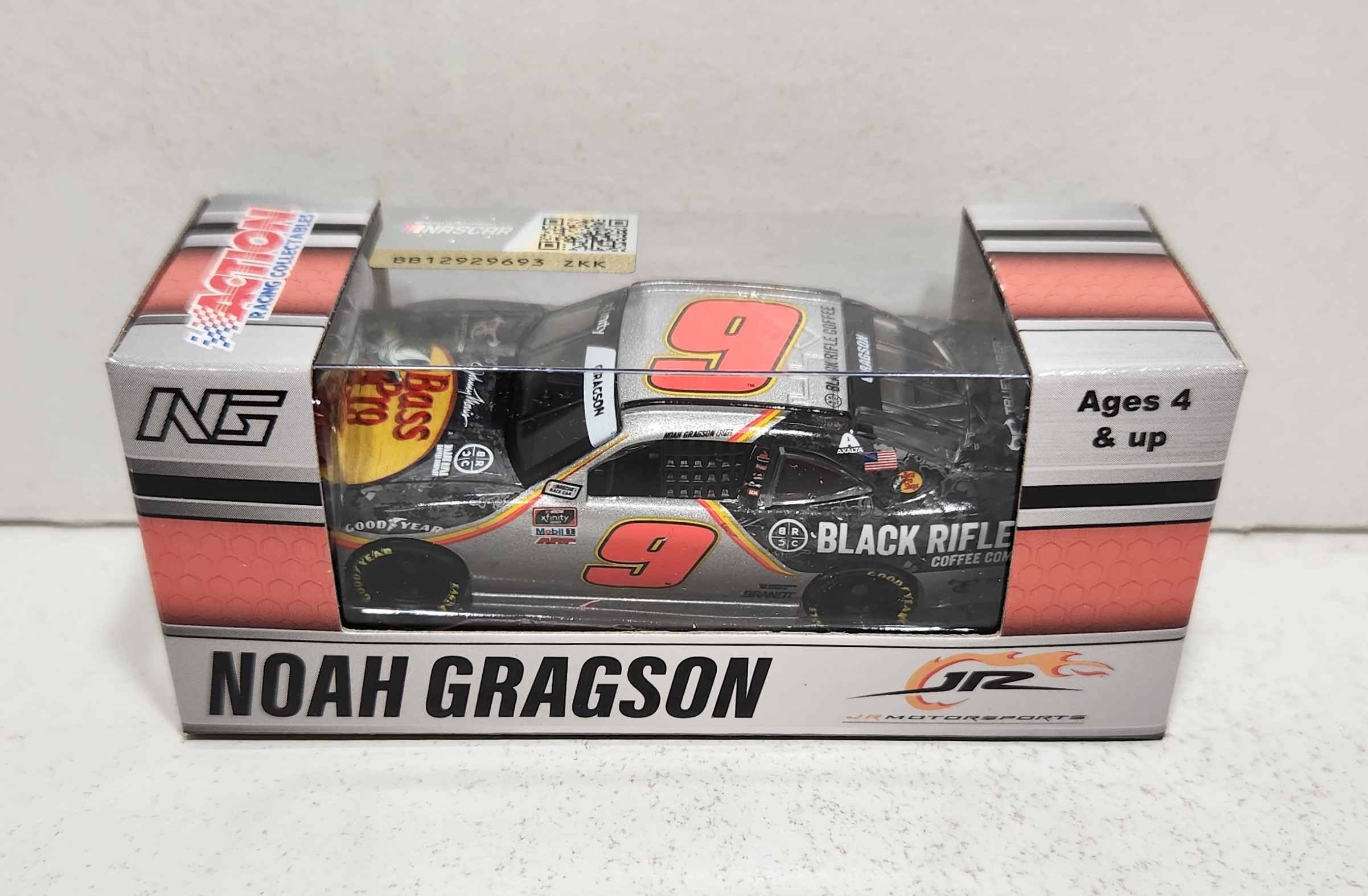2021 Noah Gragson 1/64th Black Rifle Coffee/Bass Pro Shops "Xfinity Series" Camaro