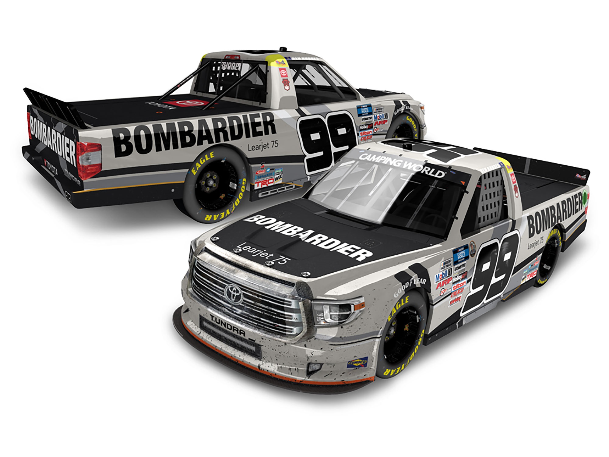 2021 Ben Rhodes 1/24th Bombardier "Daytona Win" truck