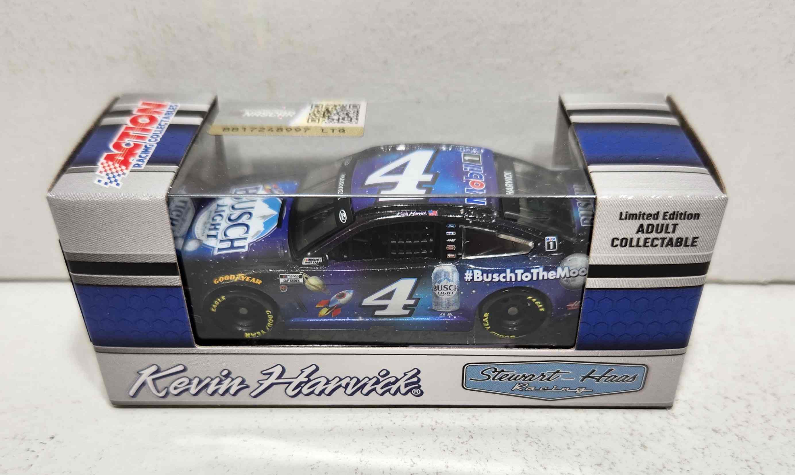 2021 Kevin Harvick 1/64th Busch Light "Busch To The Moon" Mustang