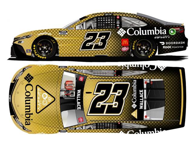 2021 Darrell Wallace 1/64th Columbia Omni-Heat Infinity Camry