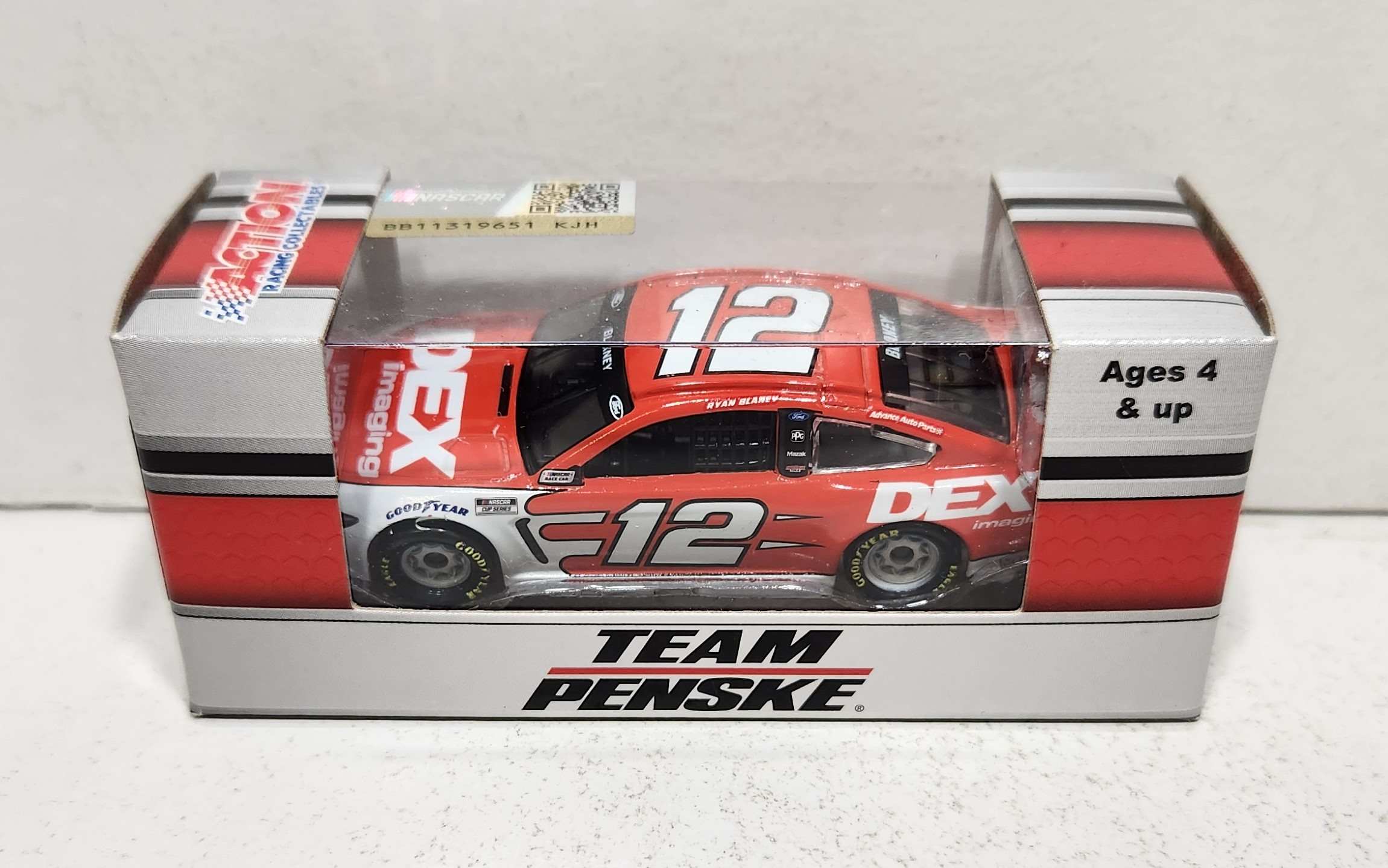 2021 Ryan Blaney 1/64th DEX Imaging Mustang