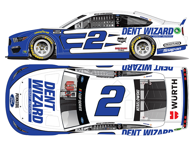 2021 Brad Keselowski 1/64th Dent Wizard Mustang