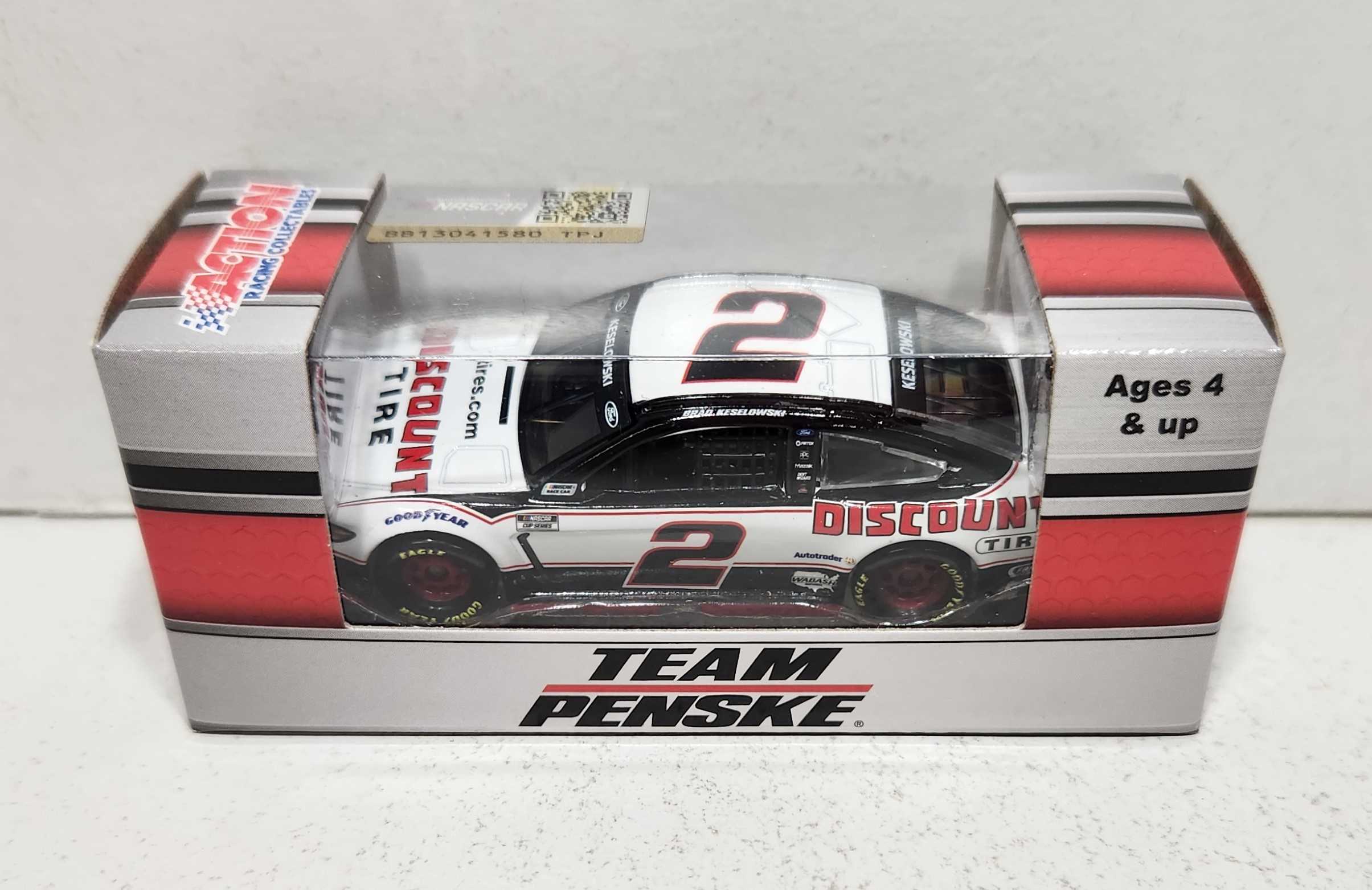 2021 Brad Keselowski 1/64th Discount Tire Mustang