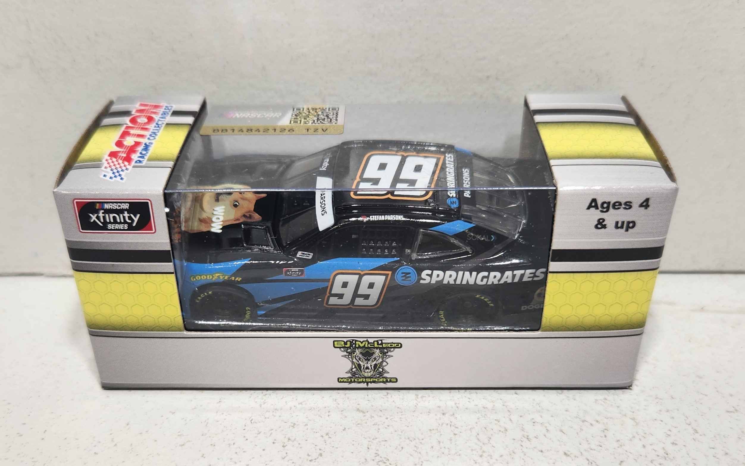 2021 Stefan Parsons 1/64th Springrates/Dogecoin "Xfinity Series"  Camaro