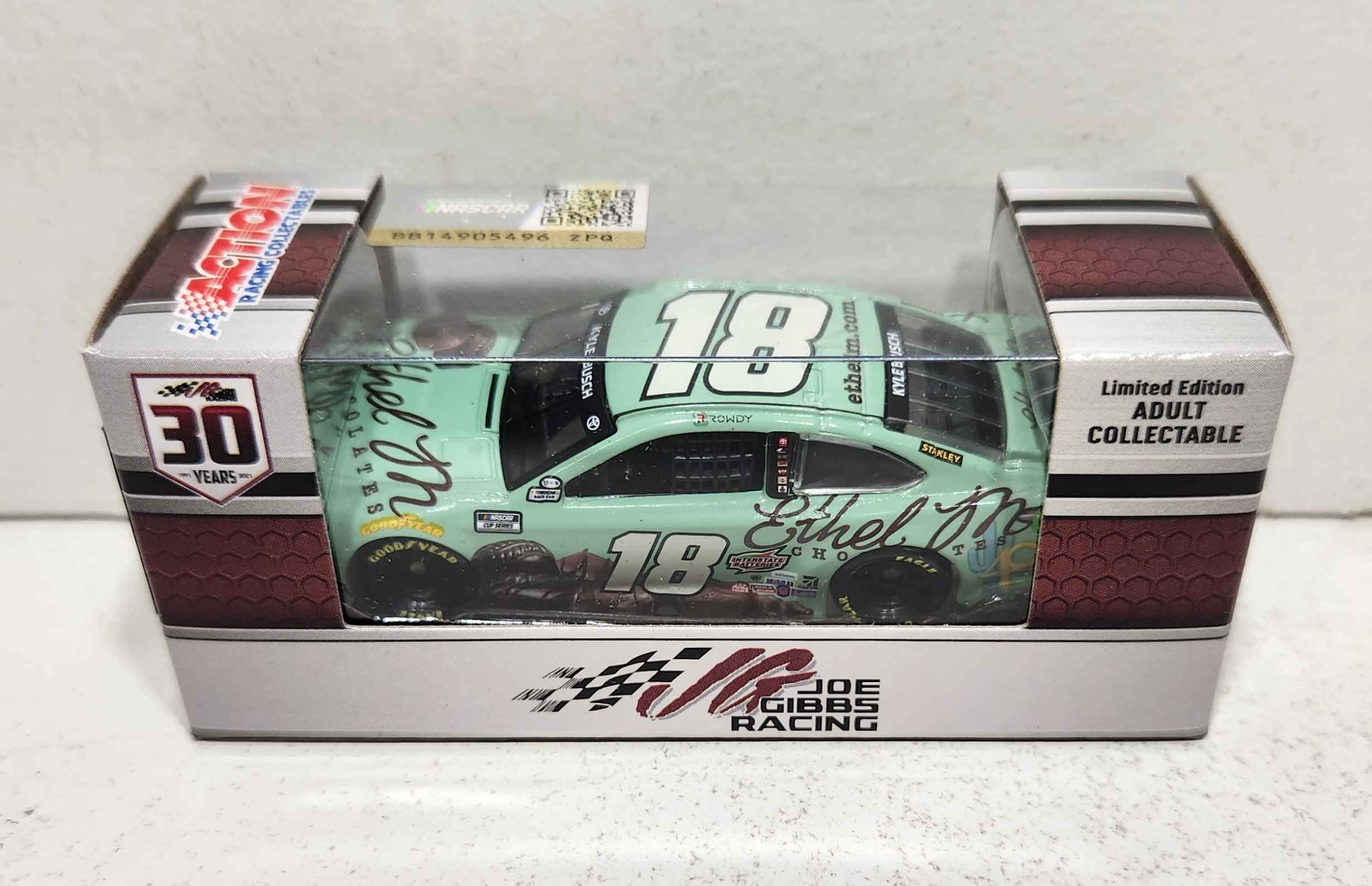 2021 Kyle Busch 1/64th Ethel M Chocolates Camry