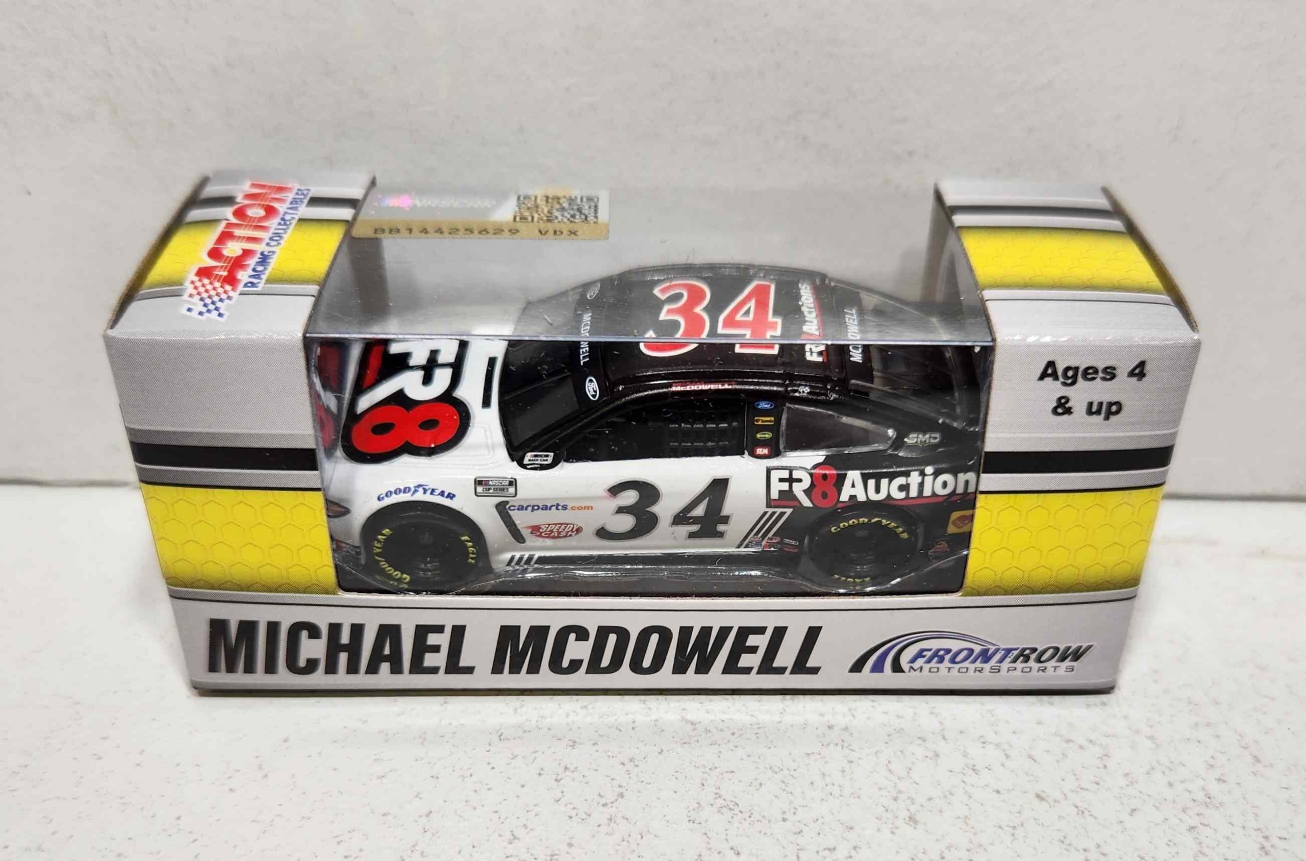 2021 Michael McDowell 1/64th Fr8Auctions Mustang