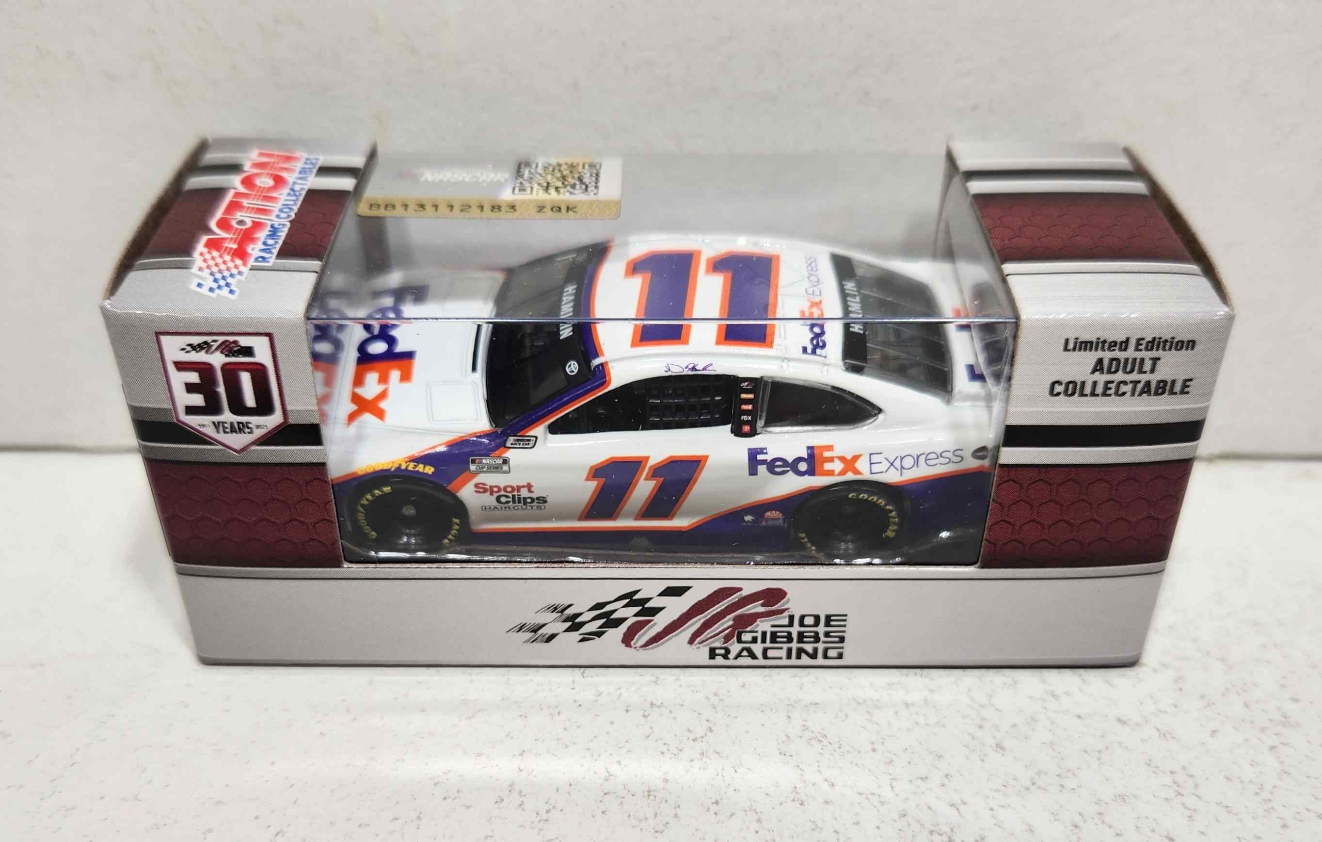 2021 Denny Hamlin 1/64th Fed Ex Express Camry