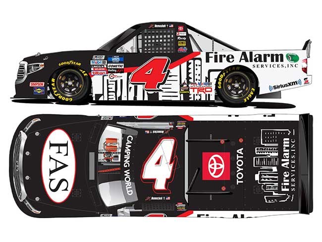 2021 JH Nemechek 1/64th Fire Alarm truck