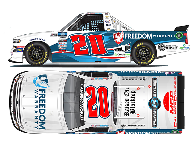 2021 Spencer Boyd 1/64th Freedom Warranty Truck