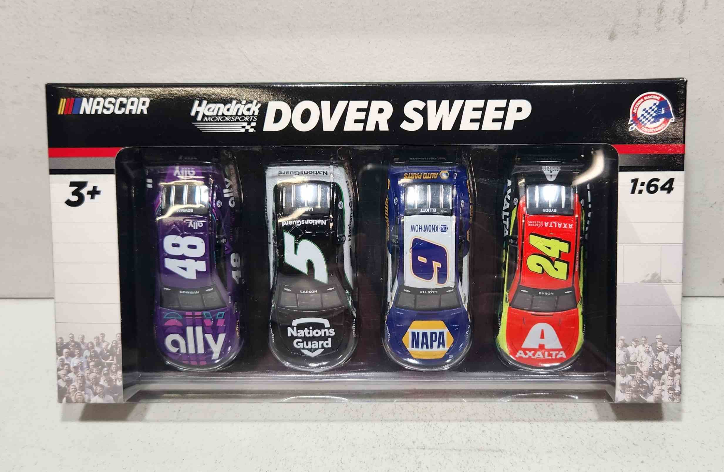 2021 Hendrick 1/64th Dover Sweep 1-2-3-4 Set