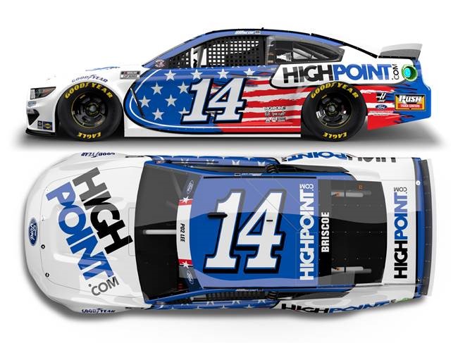 2021 Chase Briscoe 1/64th High Point "Salutes" car