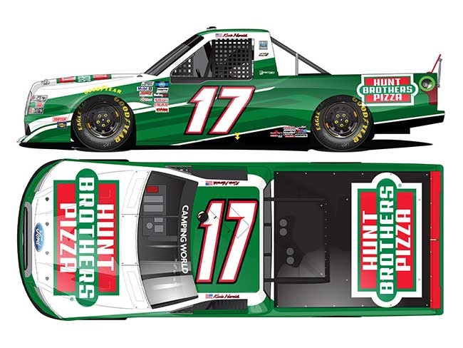 2021 Kevin Harvick 1/24th Hunt Bros Pizza truck