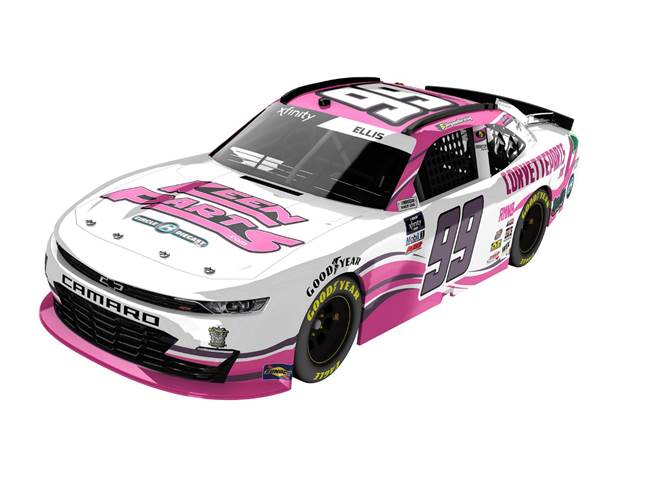 2021 Ryan Ellis 1/64th KeenParts.com "Pink" car