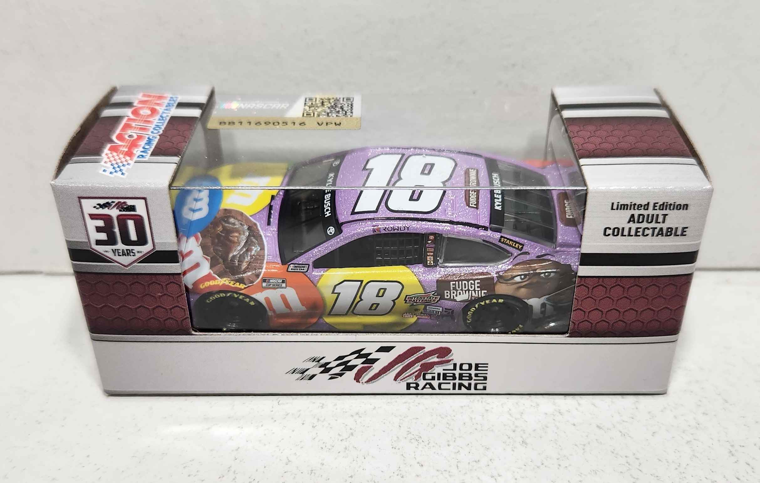 2021 Kyle Busch 1/64th M&M's "Fudge Brownie" Camry