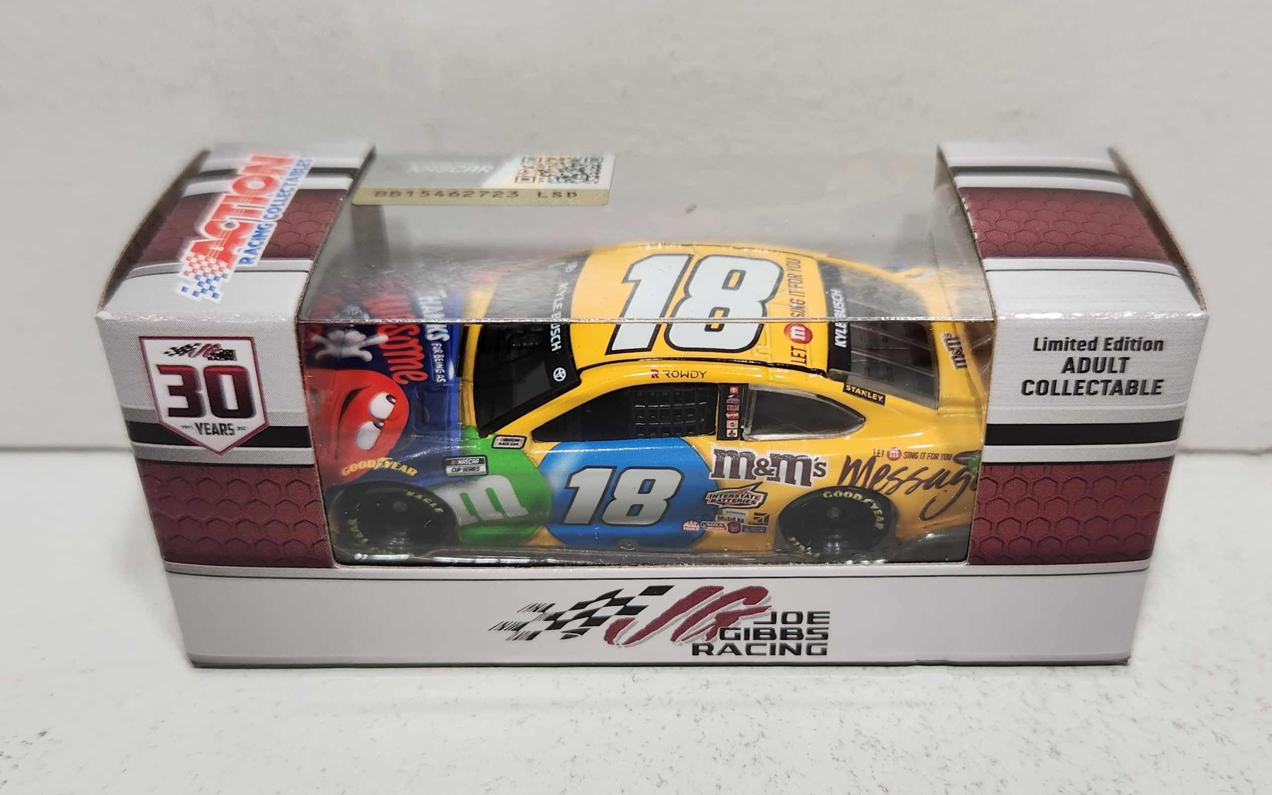 2021 Kyle Busch 1/64th M&M's "Messages""Awesome" Camry