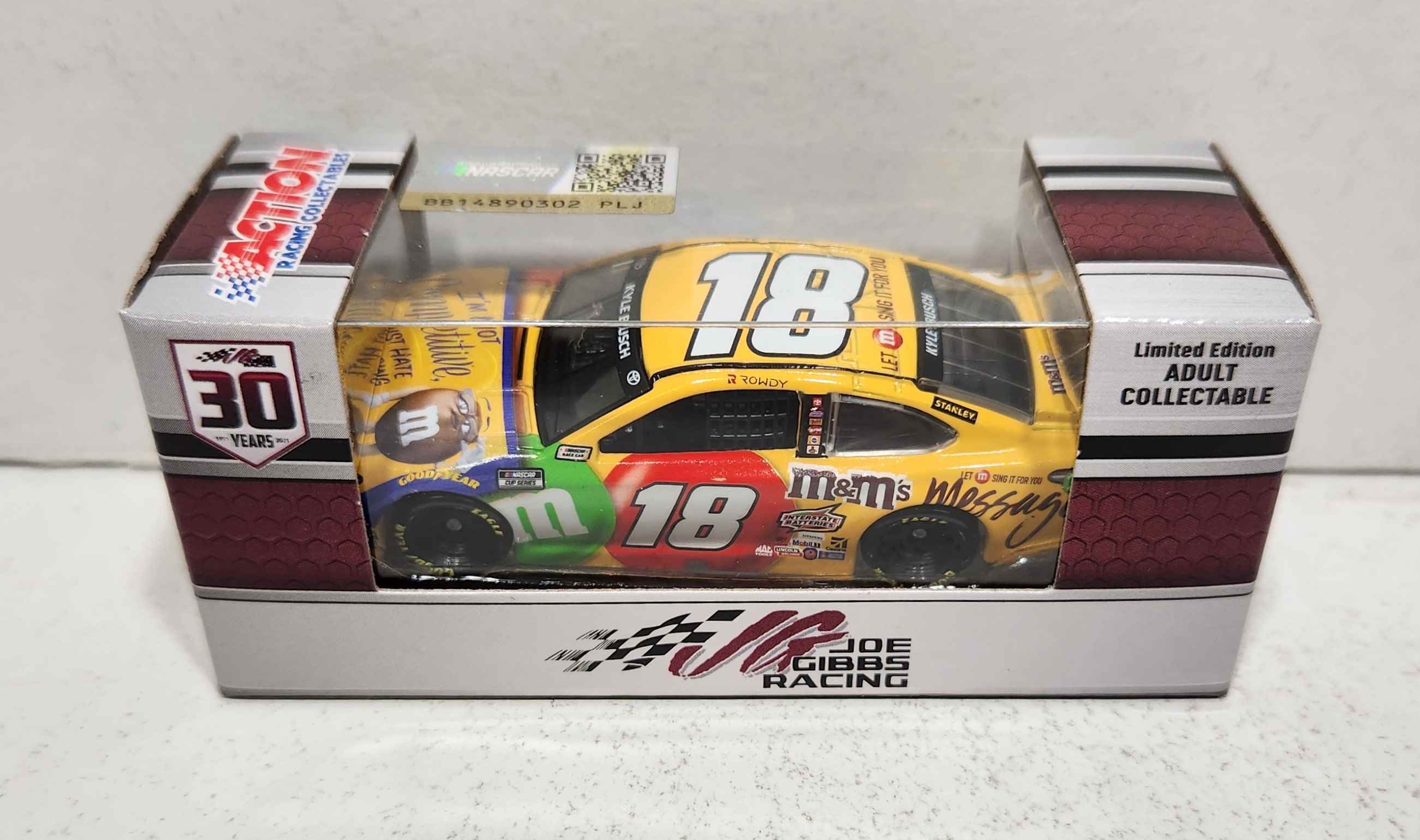 2021 Kyle Busch 1/64th M&M's "Messages Competitive" Camry