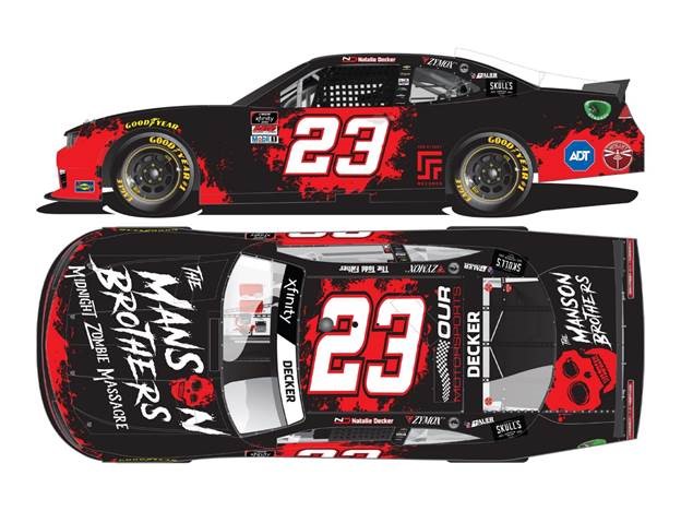 2021 Natalie Decker 1/64th The Manson Brothers Midnight Zombie Massacre "Xfinity Series" Camry