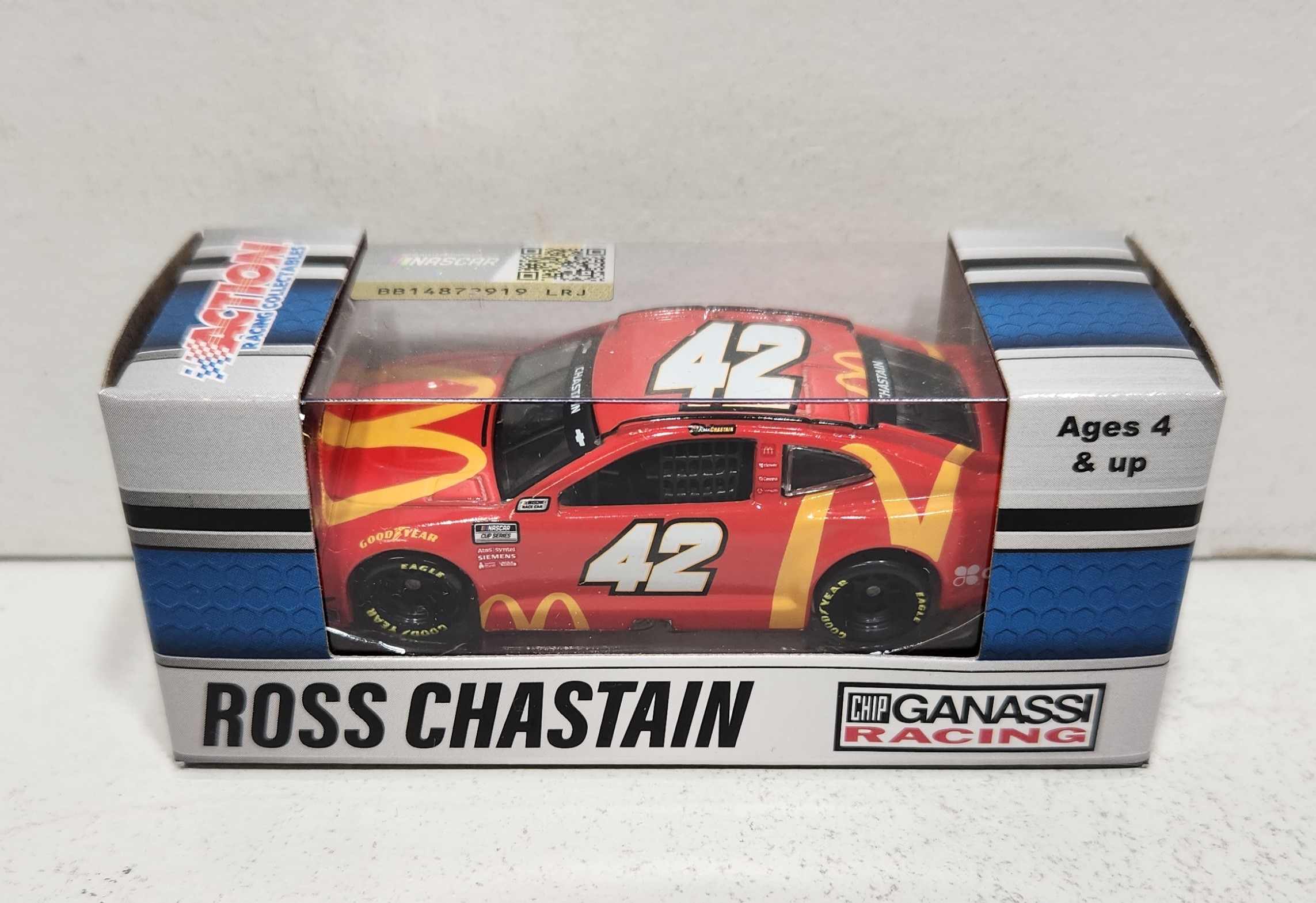 2021 Ross Chastain 1/64th McDonald's Camaro