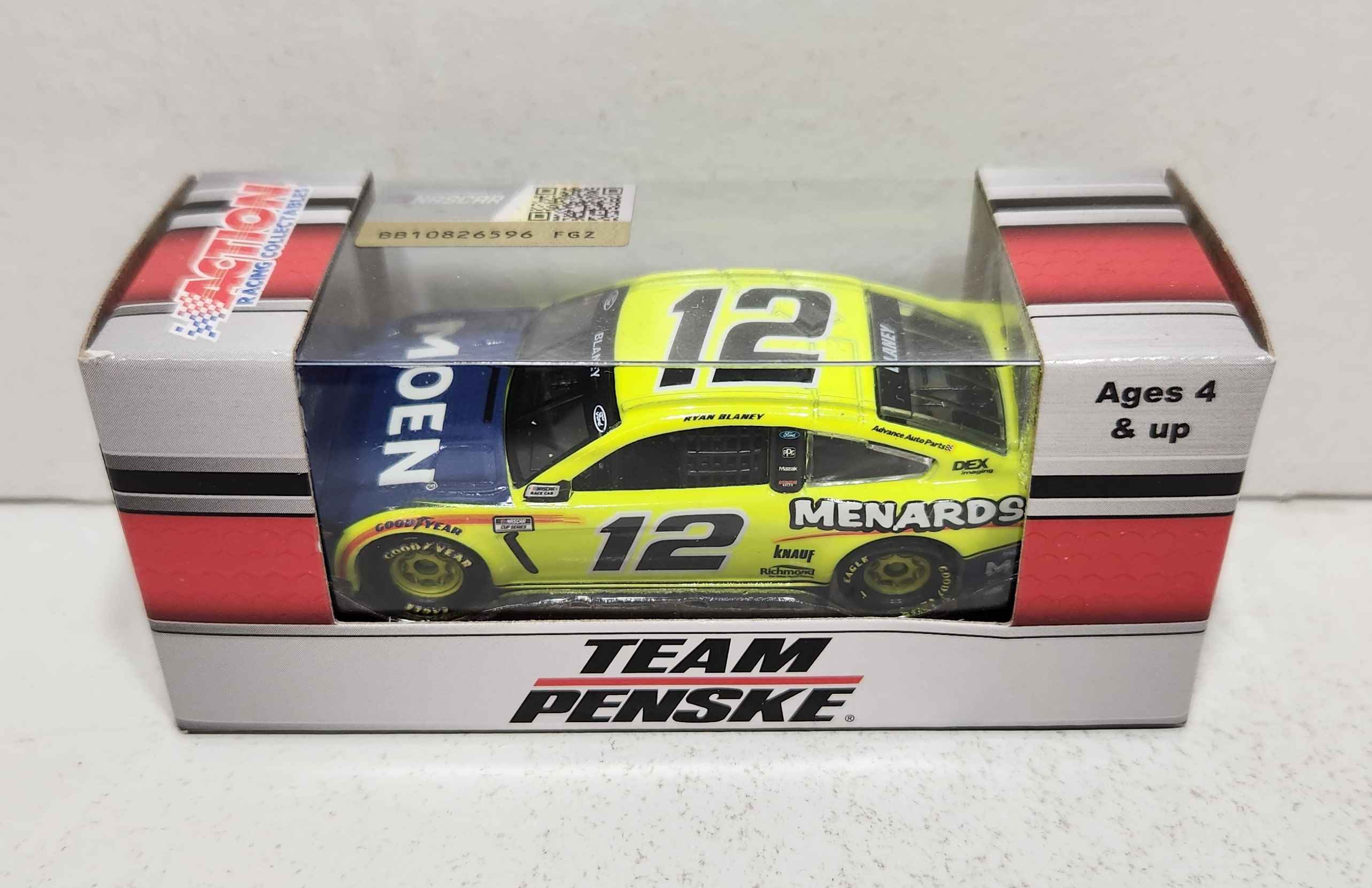 2021 Ryan Blaney 1/64th Moen Menards Mustang