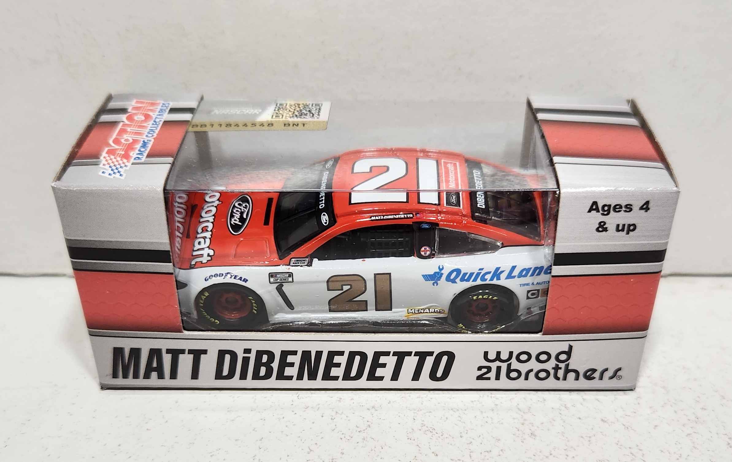 2021 Matt DiBenedetto 1/64th Motorcraft Mustang