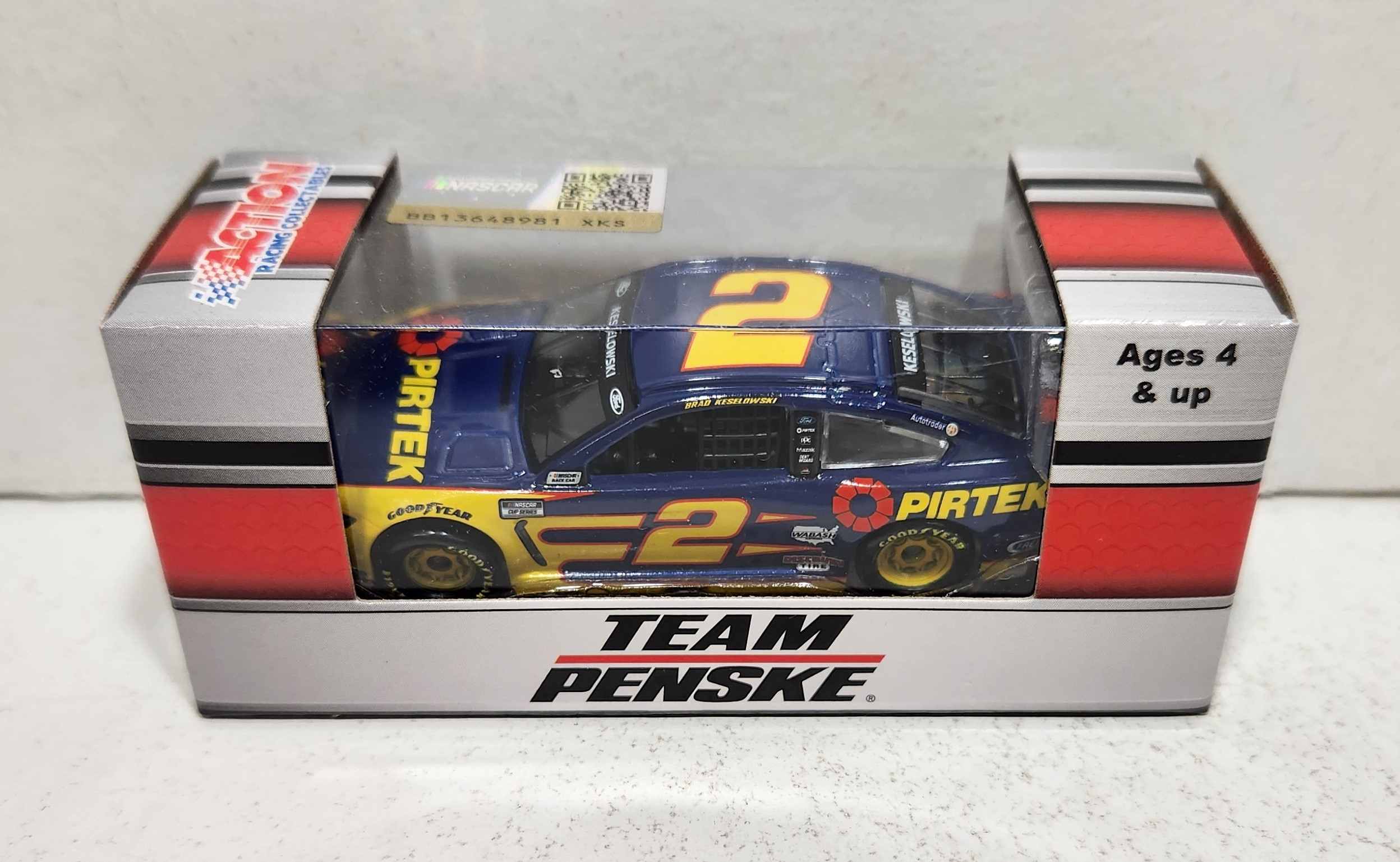 2021 Brad Keselowski 1/64th PIRTEK Mustang