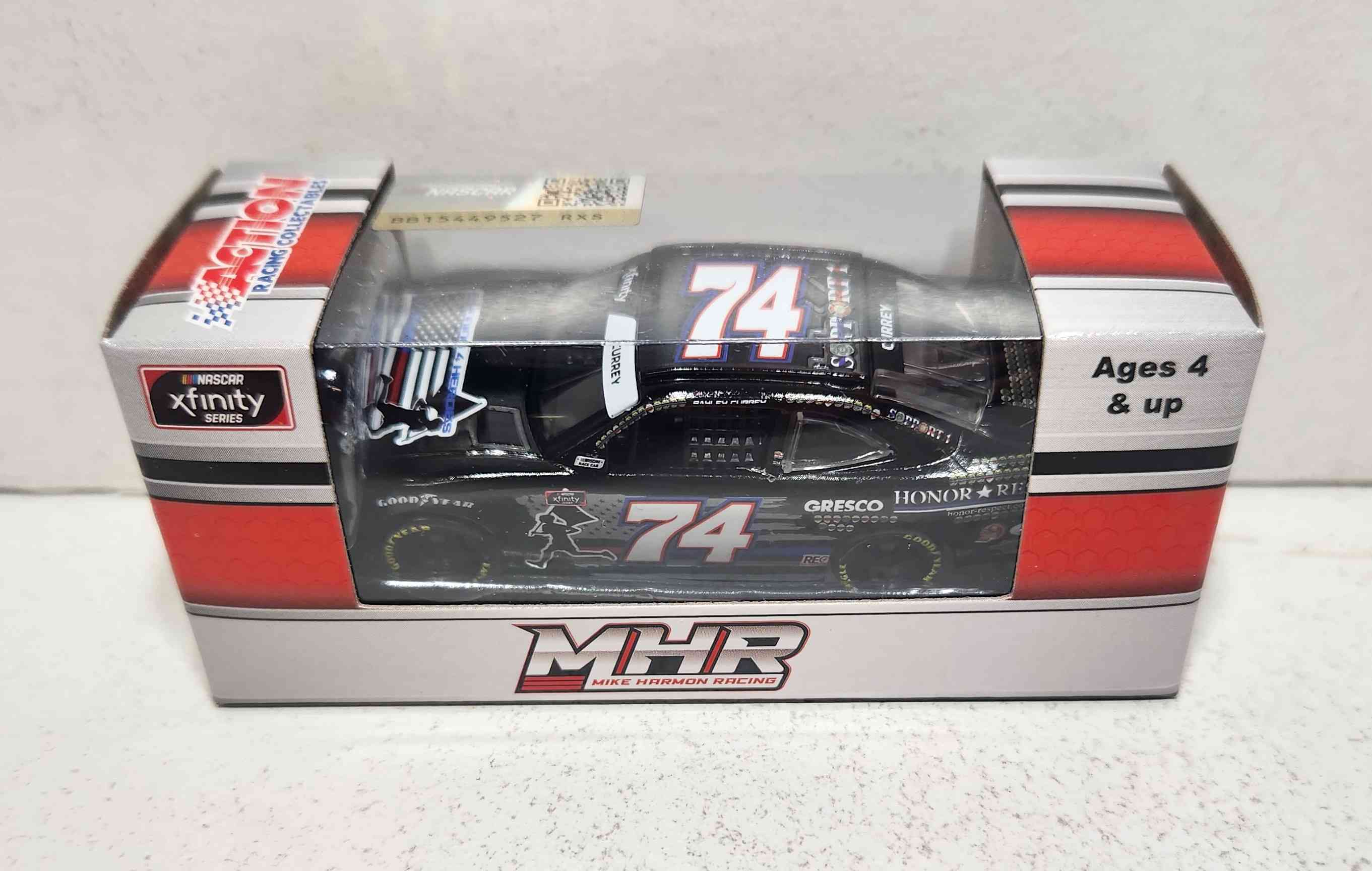 2021 Bayley Currey 1/64th Running For Heros "Xfinity Series" Camaro