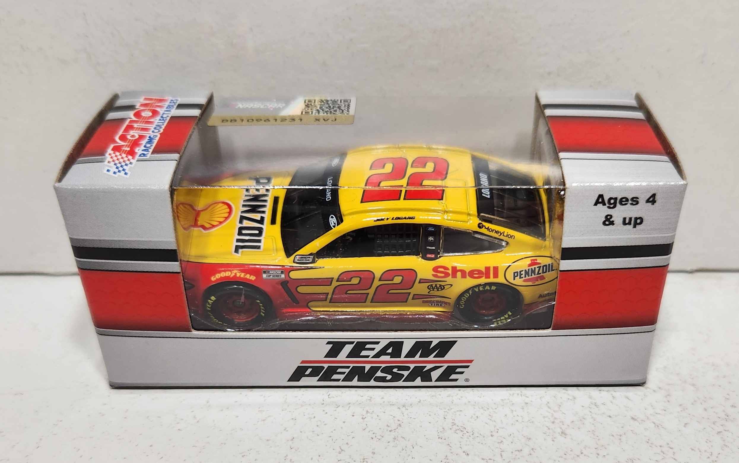 2021 Joey Logano 1/64th Shell-Pennzoil Mustang