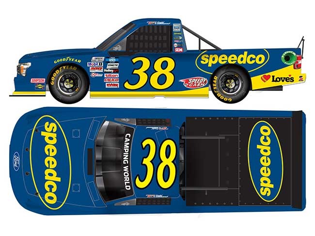 2021 Todd Gilliland 1/64th Speedco Ford F-150