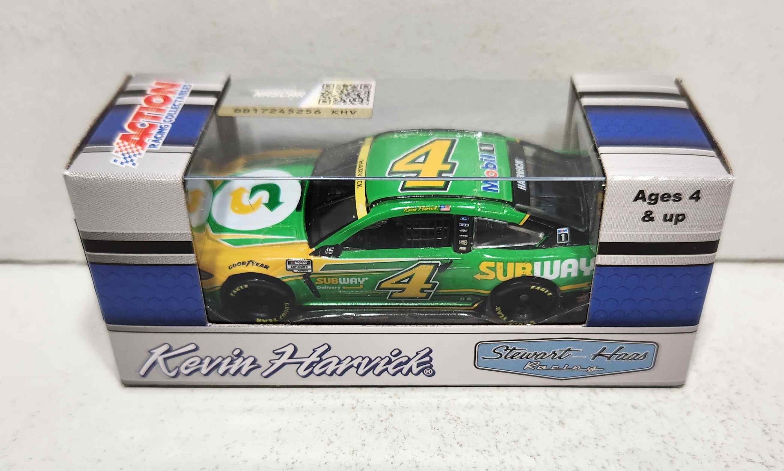 2021 Kevin Harvick 1/64th Subway Mustang