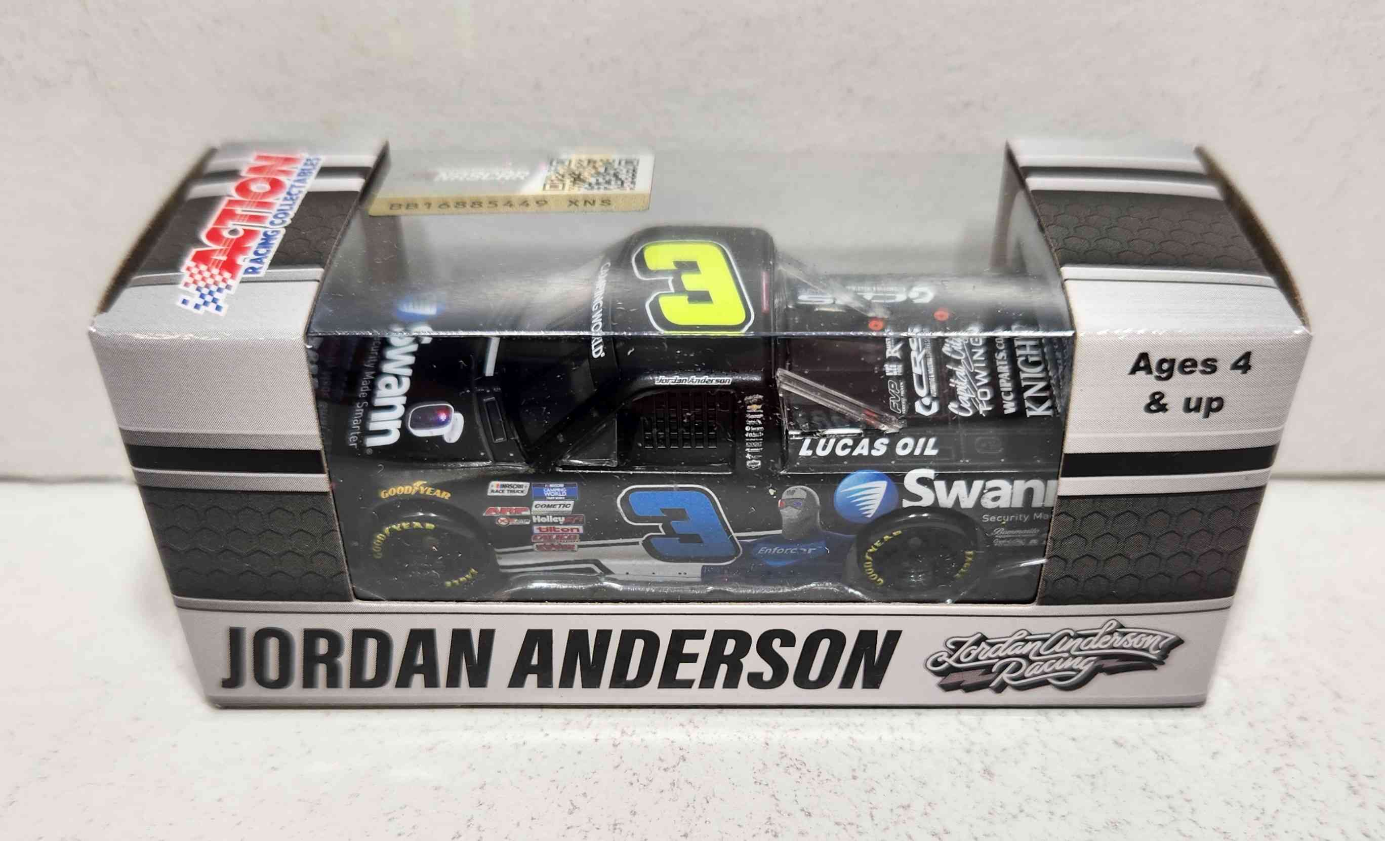 2021 Jordan Anderson 1/64th Swann Security "Daytona Raced Version" Silverado