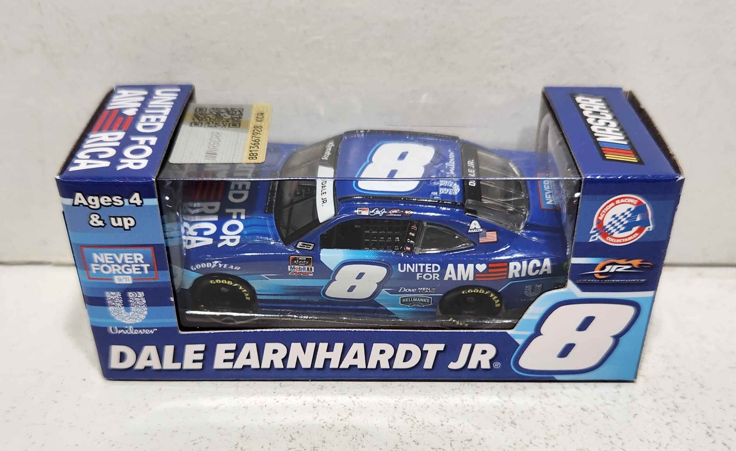 2021 Dale Earnhardt jr 1/64th Unilever "United for America""Xfinity Series" Camaro